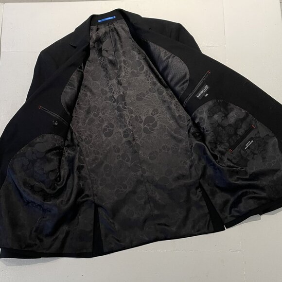 Sondergaard 2 Piece Suit 40R Black - Picture 3 of 11